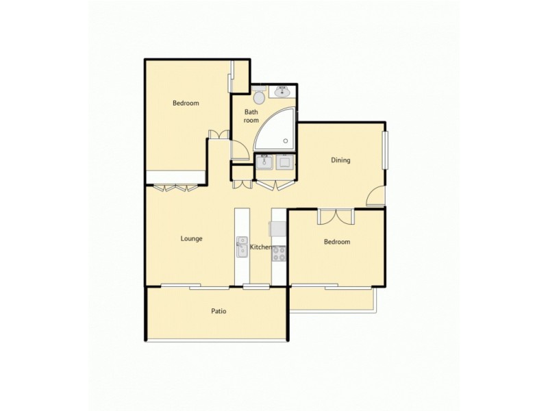 1060/36 Browning Boulevard, Battery Hill QLD 4551 Floorplan