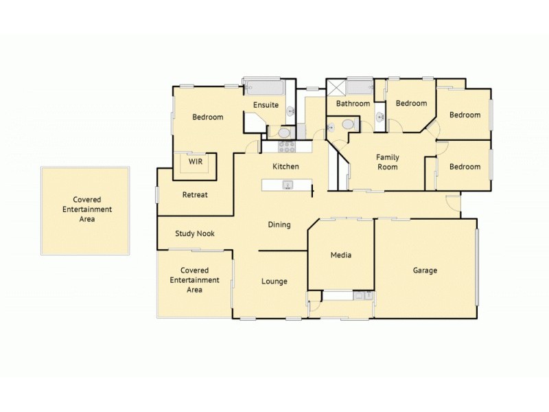 5 Fairview Court, Mooloolah Valley QLD 4553 Floorplan