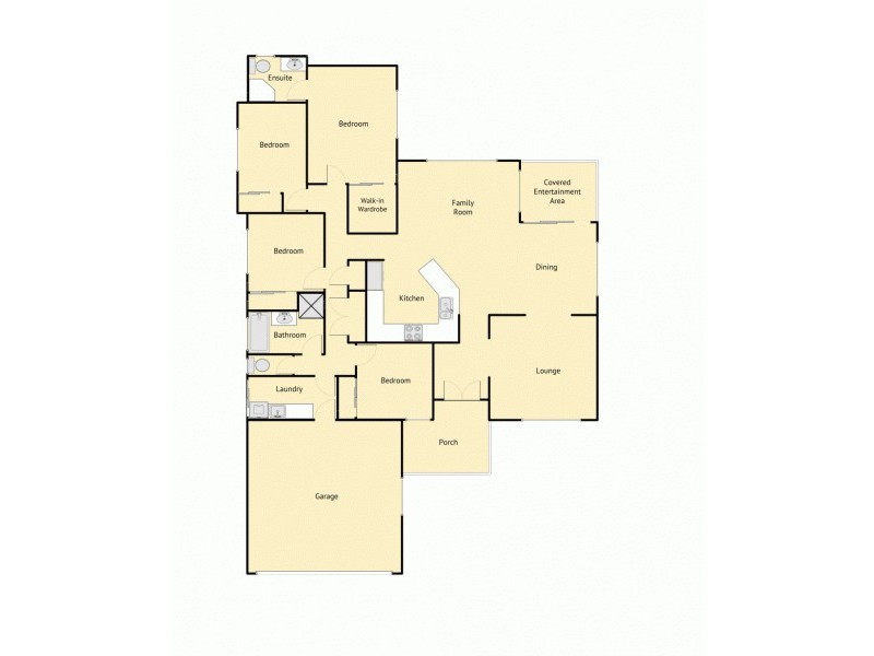 16 Maddock Avenue, Mooloolah Valley QLD 4553 Floorplan