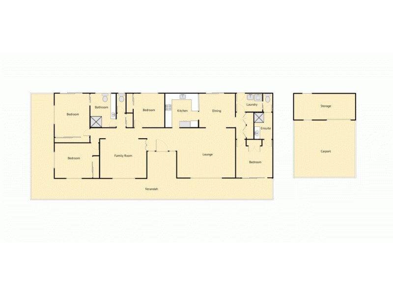 33 Rainforest Drive, Meridan Plains QLD 4551 Floorplan