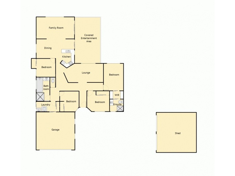 19 Peterlyn Court, Beerwah QLD 4519 Floorplan