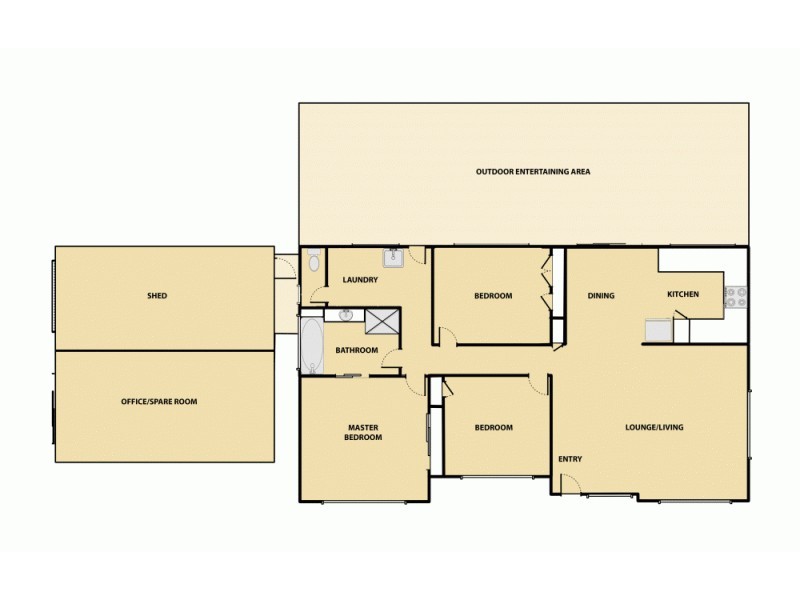 115 Thompson Road, Beerwah QLD 4519 Floorplan