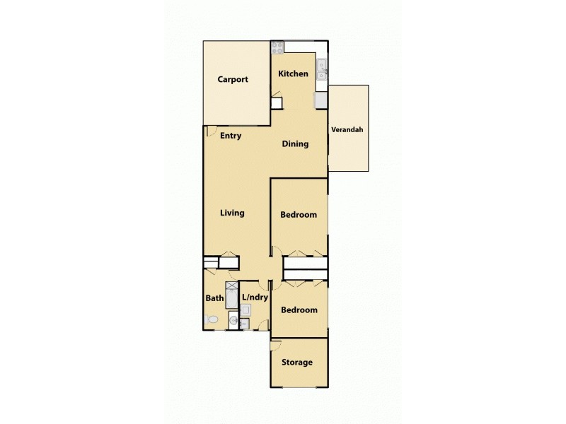 1/4 Doondoon Street, Currimundi QLD 4551 Floorplan