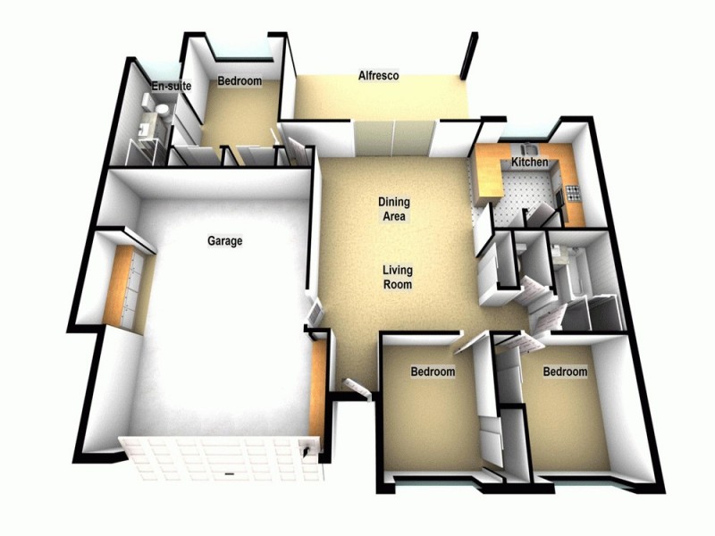 1/13 Mill Street, Landsborough QLD 4550 Floorplan