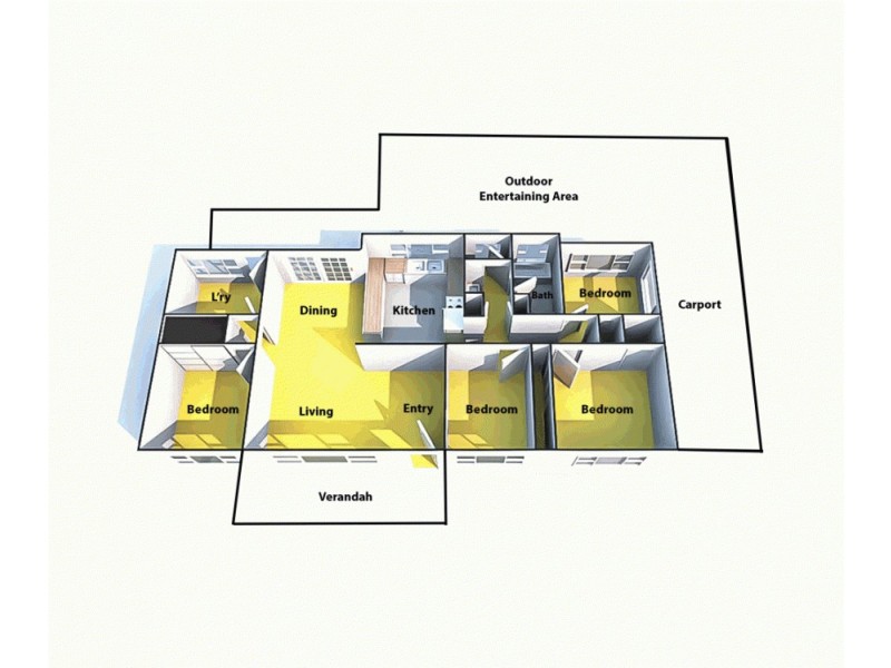 47 Miles Street, Caboolture QLD 4510 Floorplan