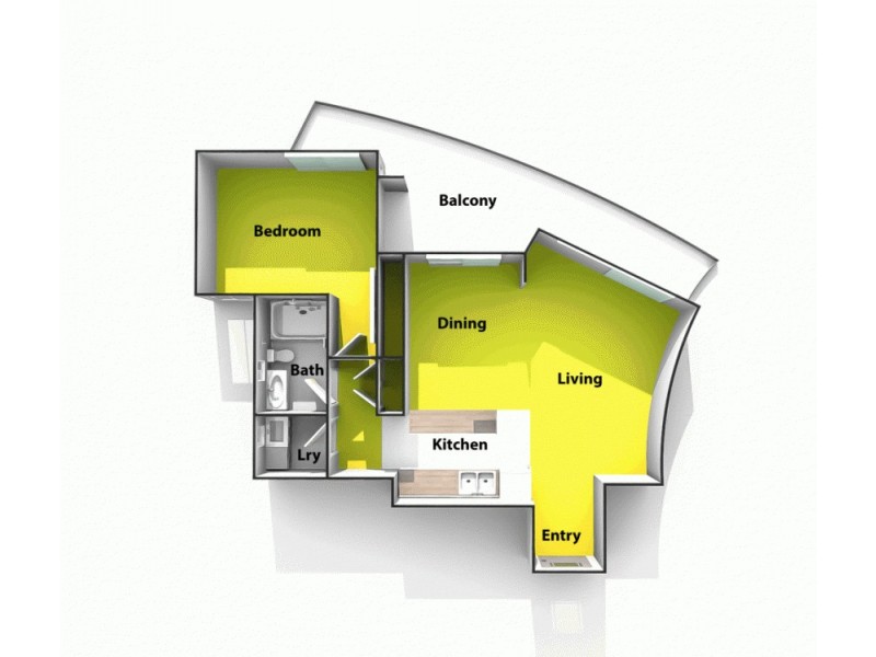 2028/80 Lower Gay Terrace, Caloundra QLD 4551 Floorplan