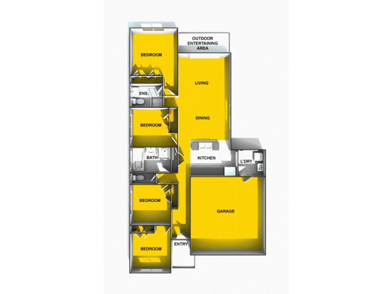 47 Auburn Street, Caloundra West QLD 4551 Floorplan