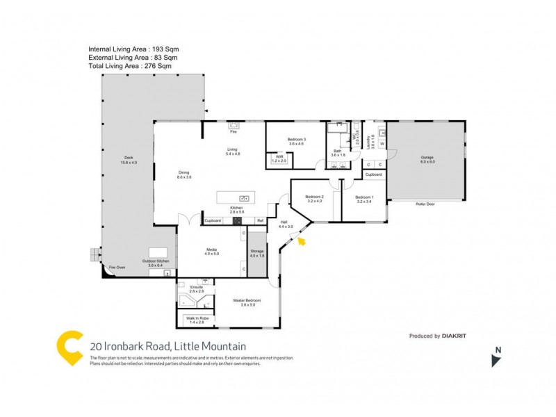 20 Ironbark Road, Little Mountain QLD 4551 Floorplan