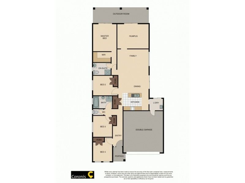 43 Amber Drive, Caloundra West QLD 4551 Floorplan