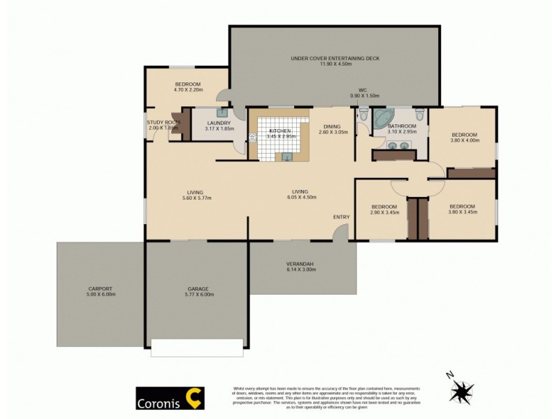 17 Napalle Street, Warana QLD 4575 Floorplan