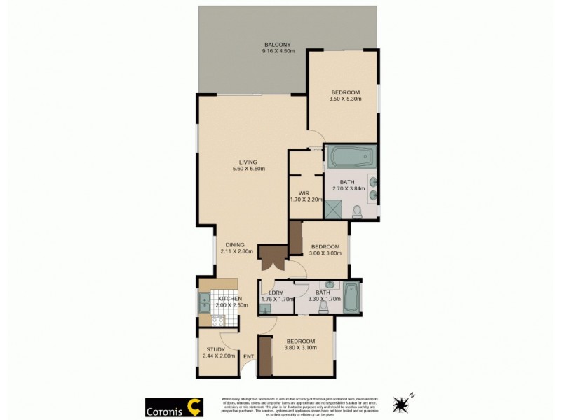 19/50 King Street, Kings Beach QLD 4551 Floorplan