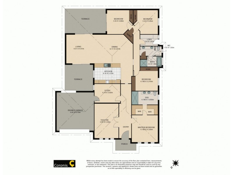 12 Wategos Circuit, Pelican Waters QLD 4551 Floorplan