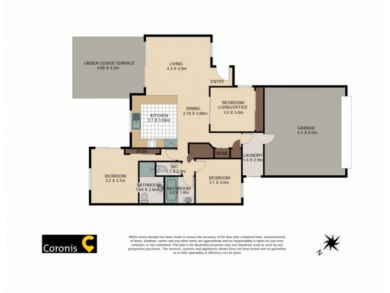 18/1 Lakehead Drive, Sippy Downs QLD 4556 Floorplan