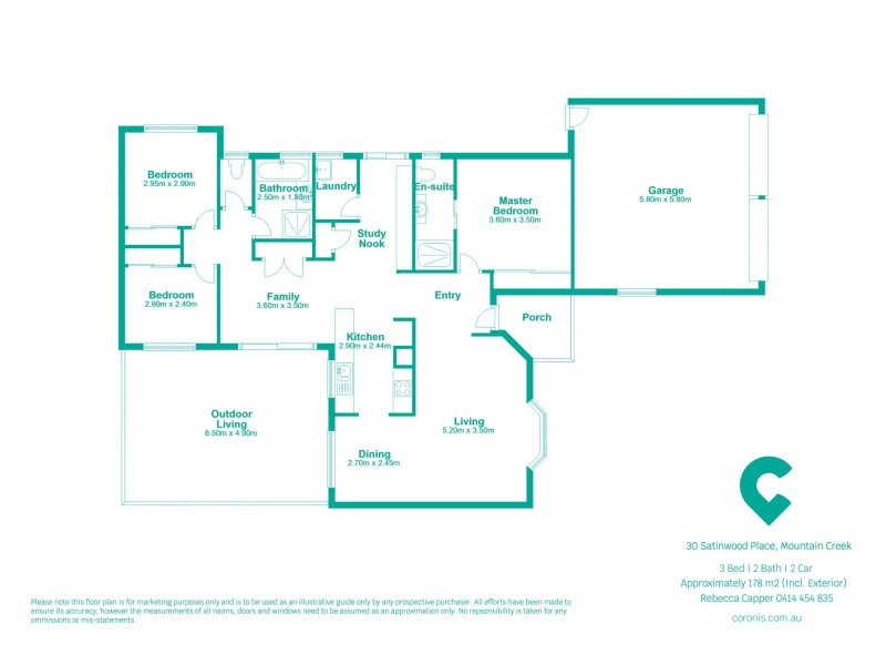 30 Satinwood Place, Mountain Creek QLD 4557 Floorplan