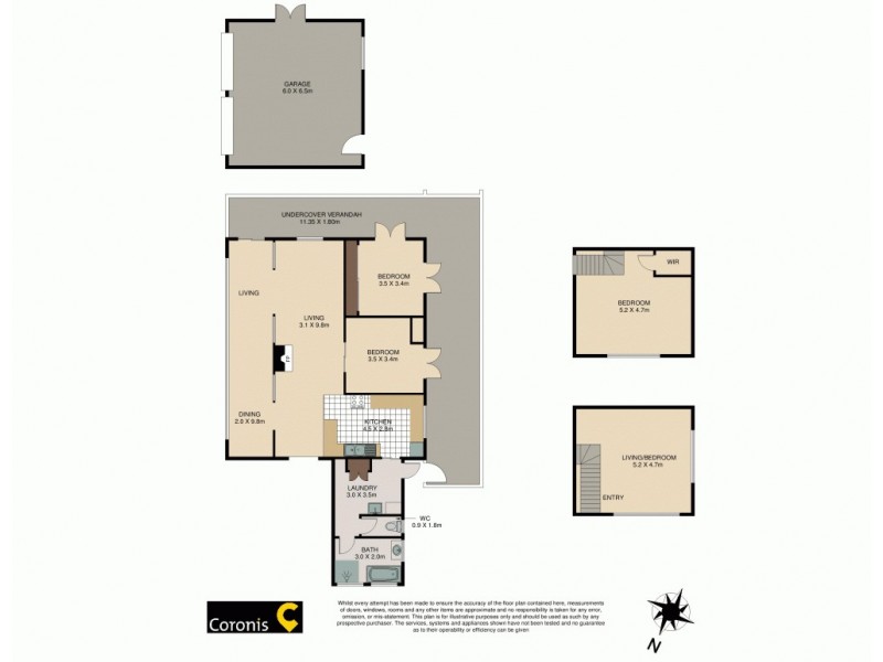 22 Ann Street, Dicky Beach QLD 4551 Floorplan