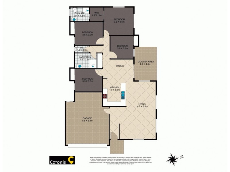 3 Bateman Street, Sippy Downs QLD 4556 Floorplan