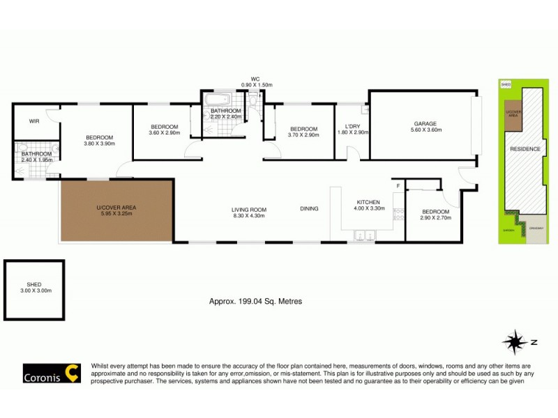 6 Mansell Street, Meridan Plains QLD 4551 Floorplan