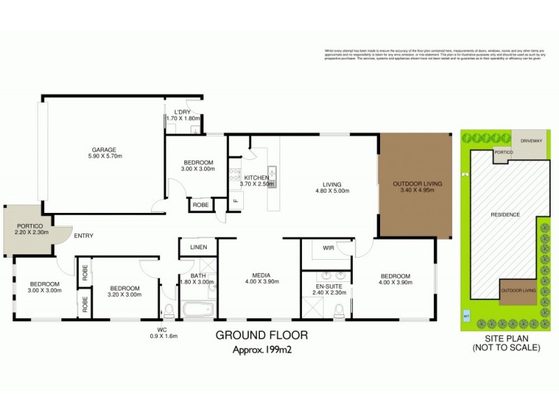 14 Turquoise Place, Caloundra West QLD 4551 Floorplan