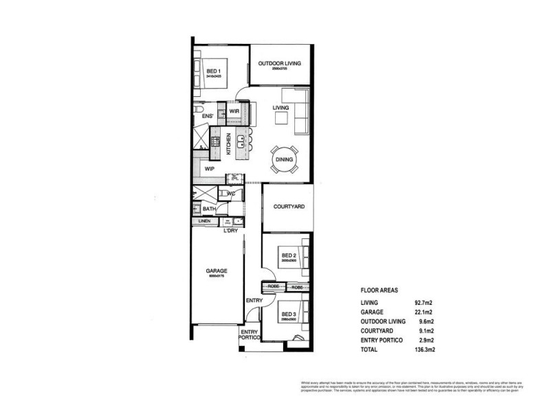 14 Chestnut Crescent, Caloundra West QLD 4551 Floorplan