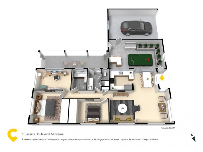 21 Jessica Boulevard, Minyama QLD 4575 Floorplan