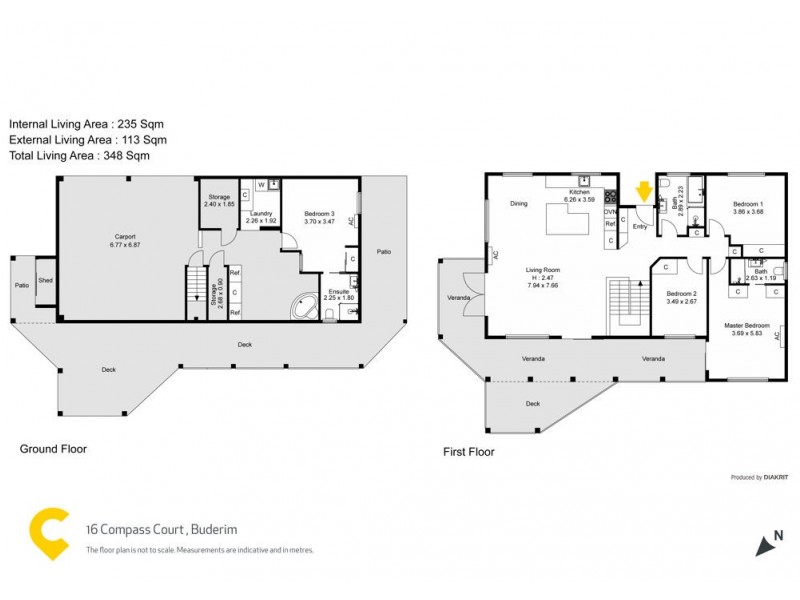 16 Compass Court, Buderim QLD 4556 Floorplan