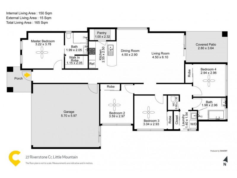 27 Riverstone Crescent, Little Mountain QLD 4551 Floorplan