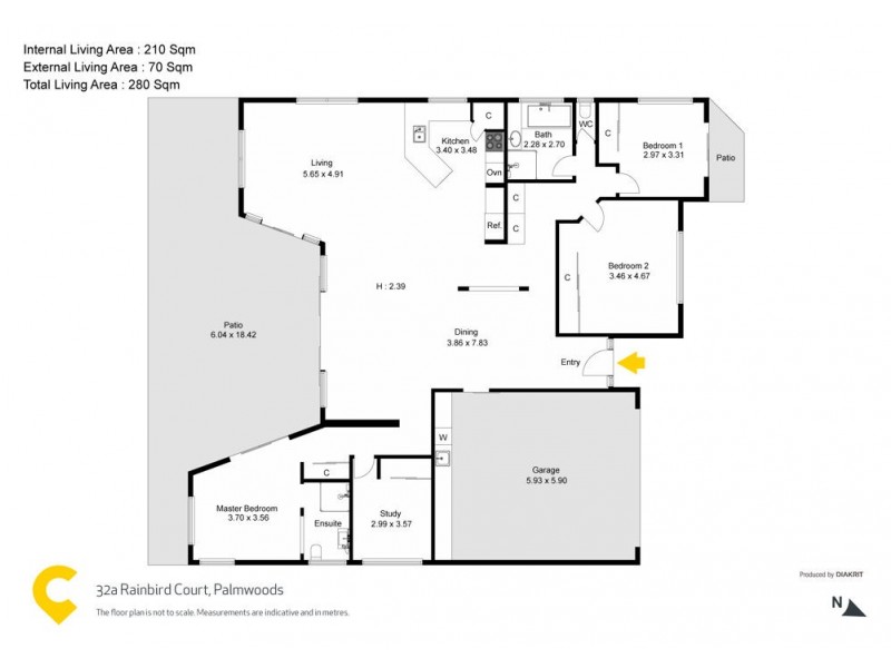 32a Rainbird Court, Palmwoods QLD 4555 Floorplan