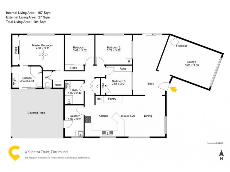 4 Kuparra Court, Currimundi QLD 4551 Floorplan