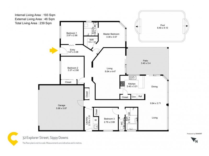 32 Explorer Street, Sippy Downs QLD 4556 Floorplan