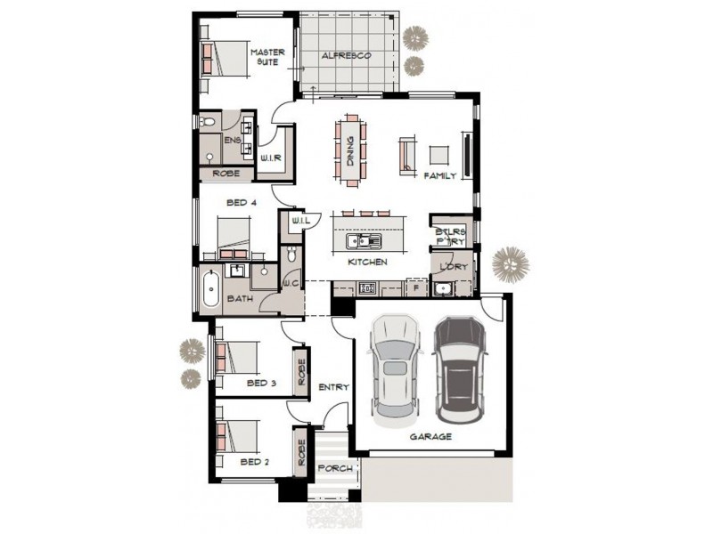 13 Rosseau Street, Caloundra West QLD 4551 Floorplan