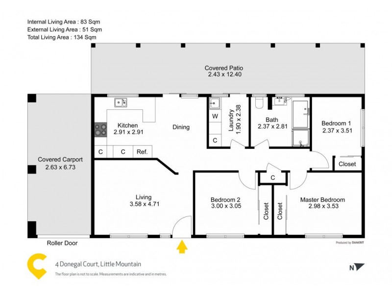 4 Donegal Court, Little Mountain QLD 4551 Floorplan