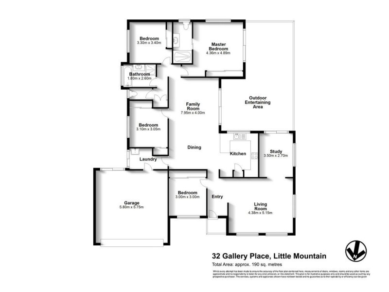 32 Gallery Place, Little Mountain QLD 4551 Floorplan