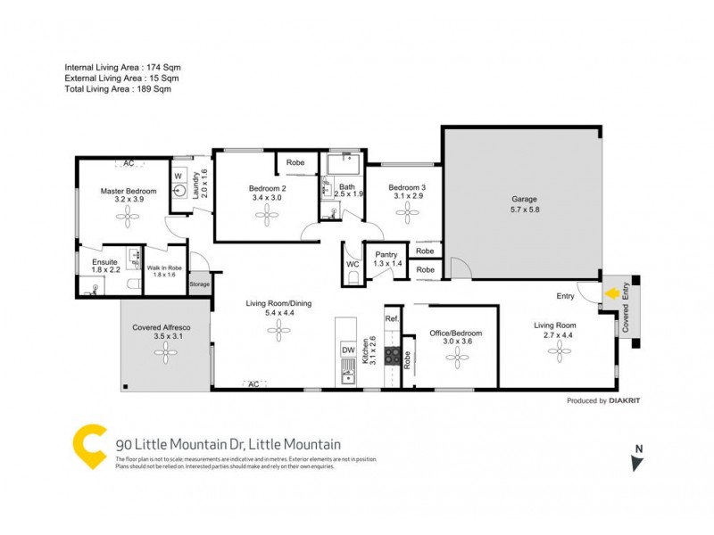 90 Little Mountain Drive, Little Mountain QLD 4551 Floorplan
