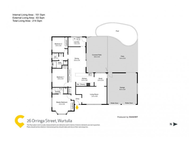 26 Orringa Street, Wurtulla QLD 4575 Floorplan