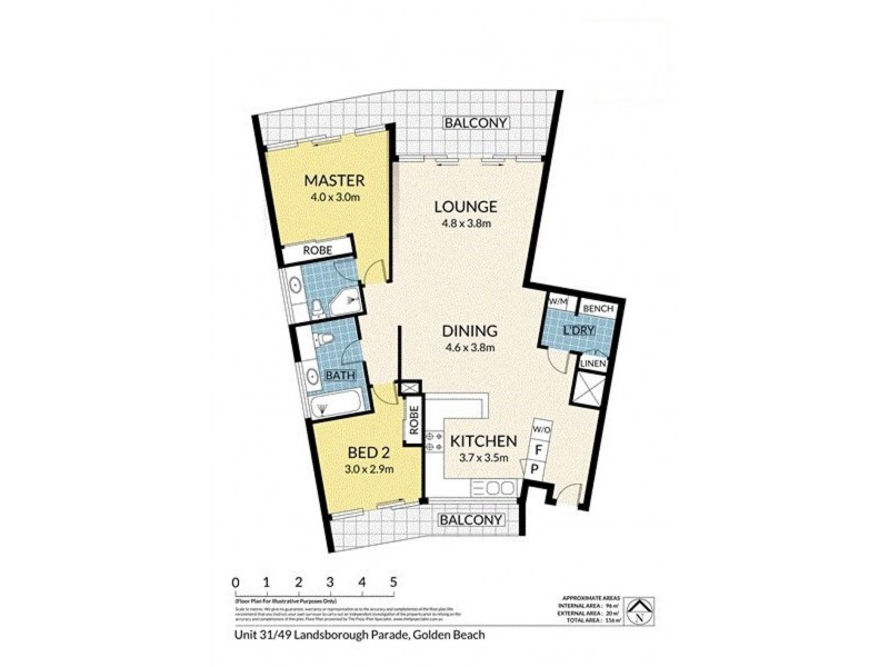 31/49 Landsborough Parade, Golden Beach QLD 4551 Floorplan
