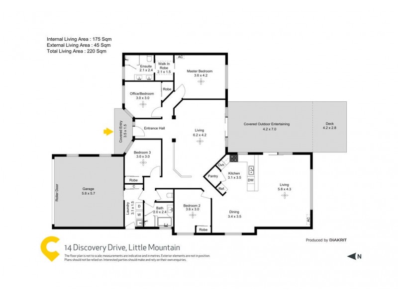 14 Discovery Drive, Little Mountain QLD 4551 Floorplan