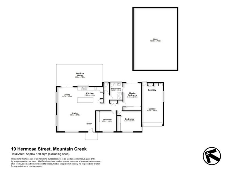 19 Hermosa Street, Mountain Creek QLD 4557 Floorplan