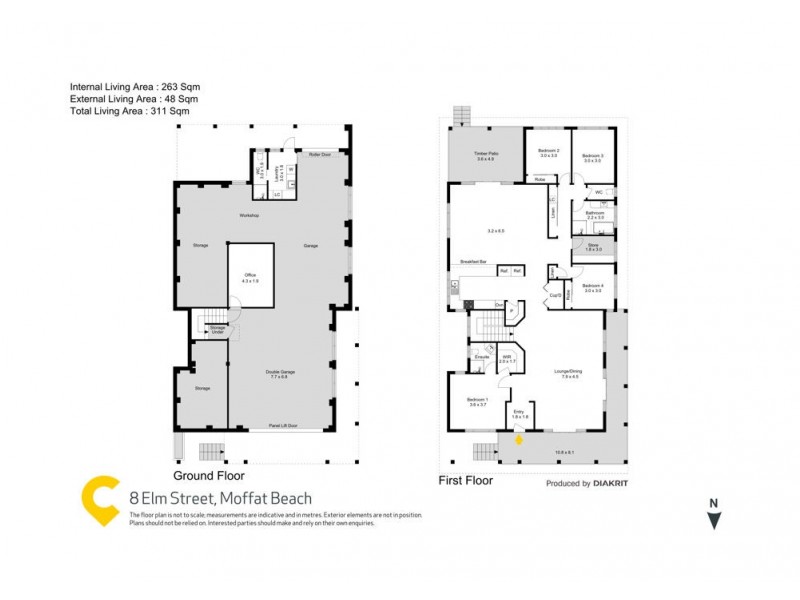 8 Elm Street, Moffat Beach QLD 4551 Floorplan