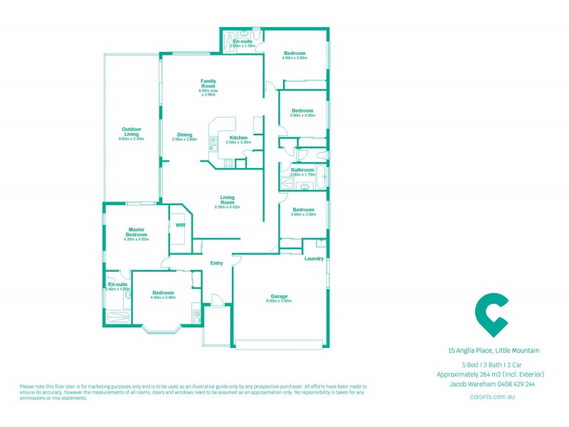 15 Anglia Place, Little Mountain QLD 4551 Floorplan