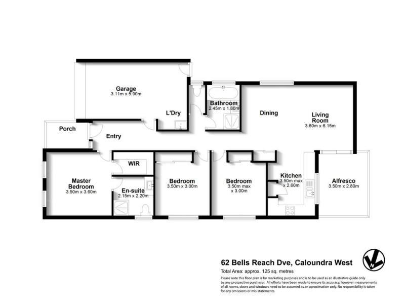 62 Bells Reach Drive, Caloundra West QLD 4551 Floorplan