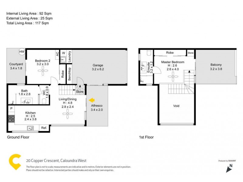 20 Copper Crescent, Caloundra West QLD 4551 Floorplan