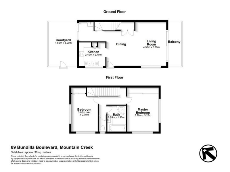24/89 Bundilla Boulevard, Mountain Creek QLD 4557 Floorplan