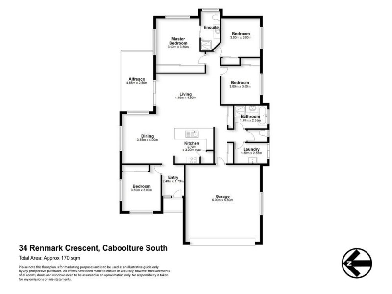 34-36 Renmark Crescent, Caboolture South QLD 4510 Floorplan
