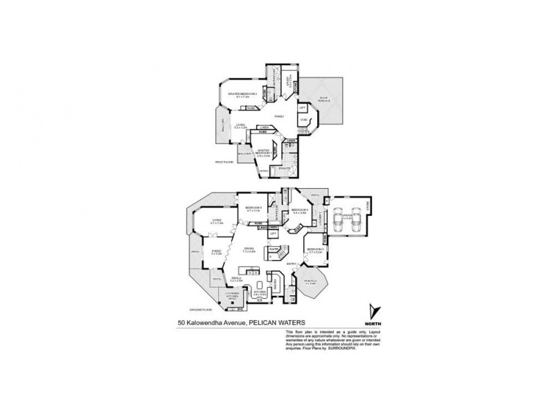 50 Kalowendha Avenue, Pelican Waters QLD 4551 Floorplan