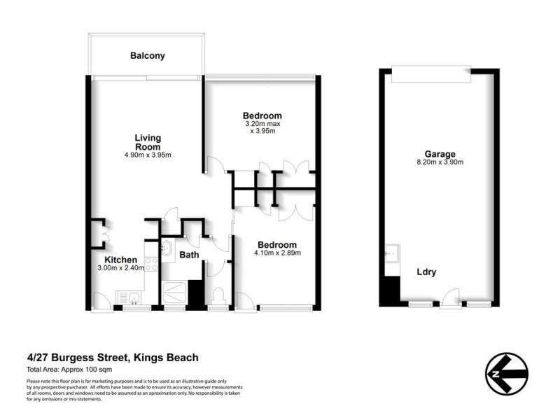 4/27 Burgess Street, Kings Beach QLD 4551 Floorplan