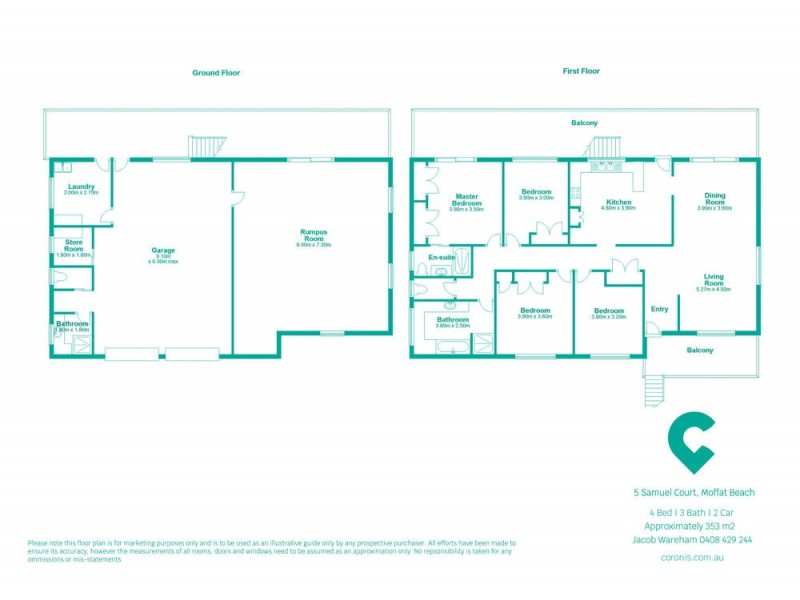 5 Samuel Court, Moffat Beach QLD 4551 Floorplan