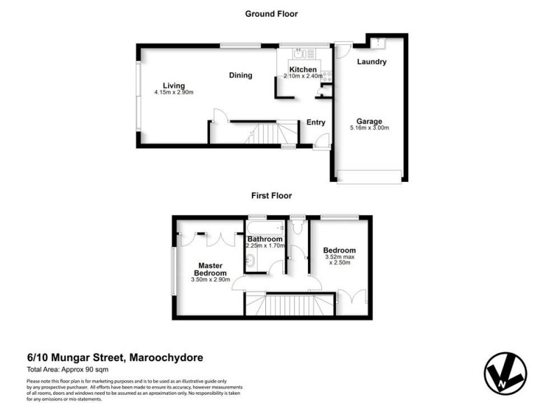 6/10 Mungar Street, Maroochydore QLD 4558 Floorplan