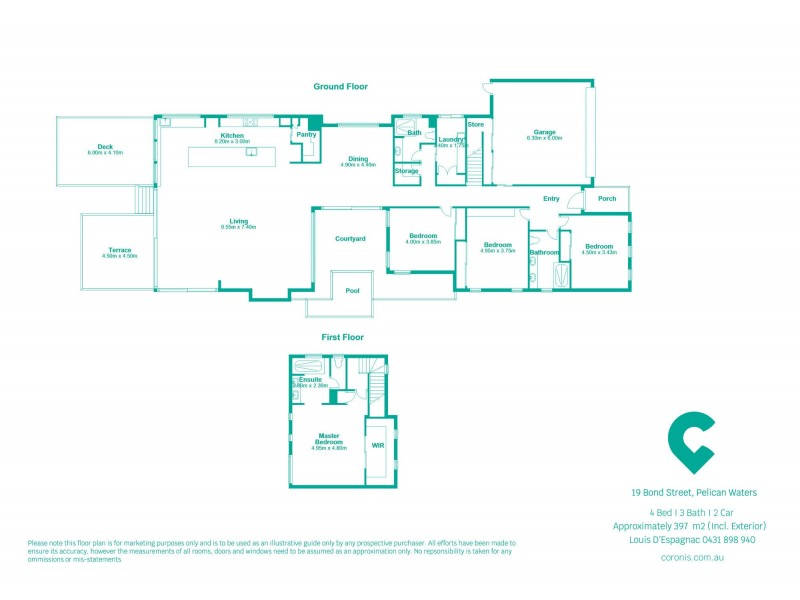 19 Bond Street, Pelican Waters QLD 4551 Floorplan