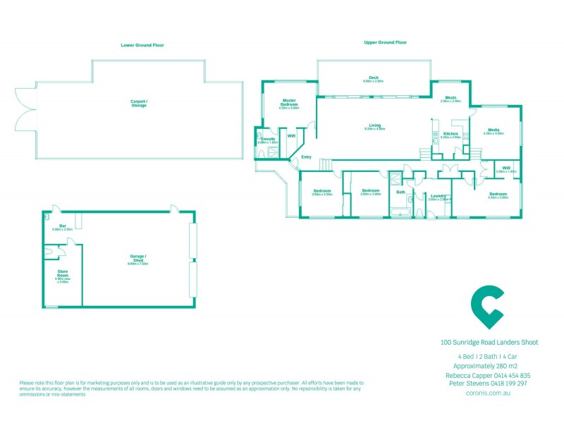 100 Sunridge Road, Landers Shoot QLD 4555 Floorplan