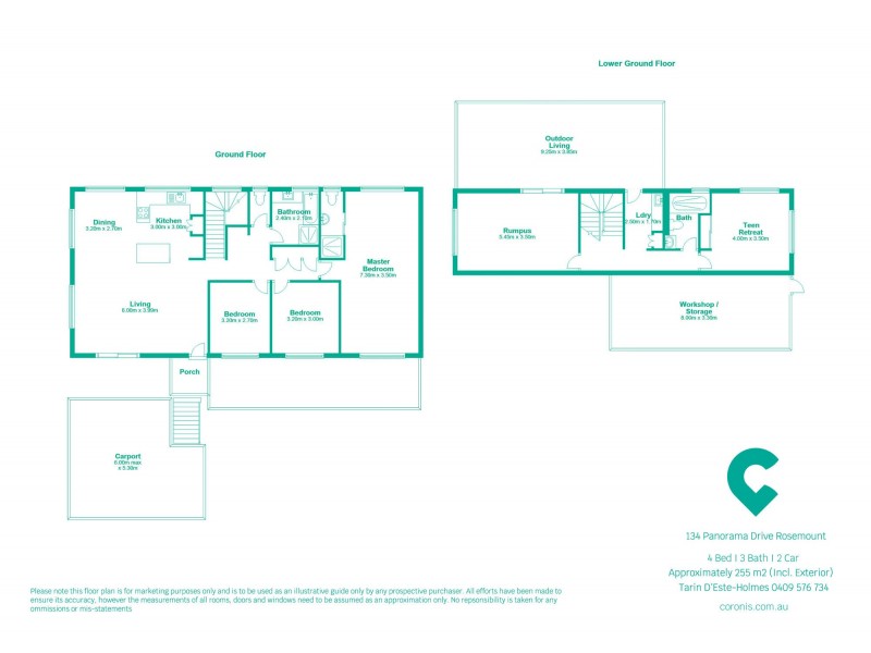 134 Panorama Drive, Rosemount QLD 4560 Floorplan